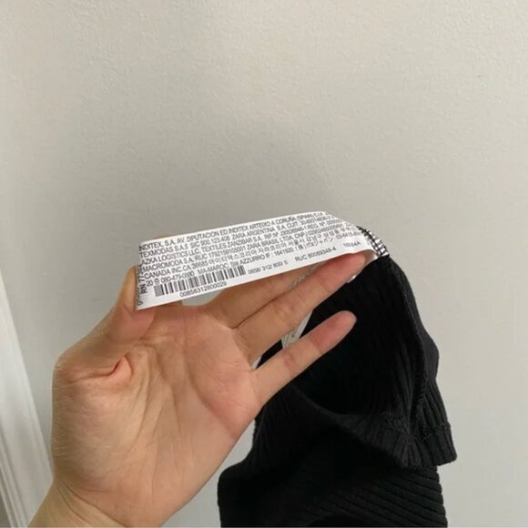 Zara Sweetheart Knit Top S - Picture 6 of 6